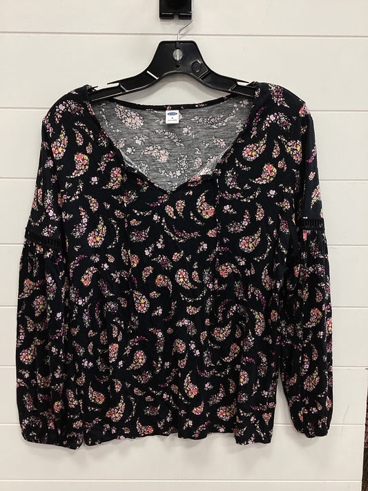 Top Ls By Old Navy In Black, Size:M