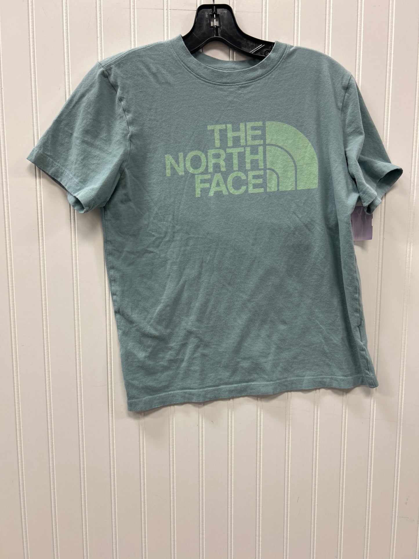 Athletic Top Ss By The North Face In Blue, Size:S