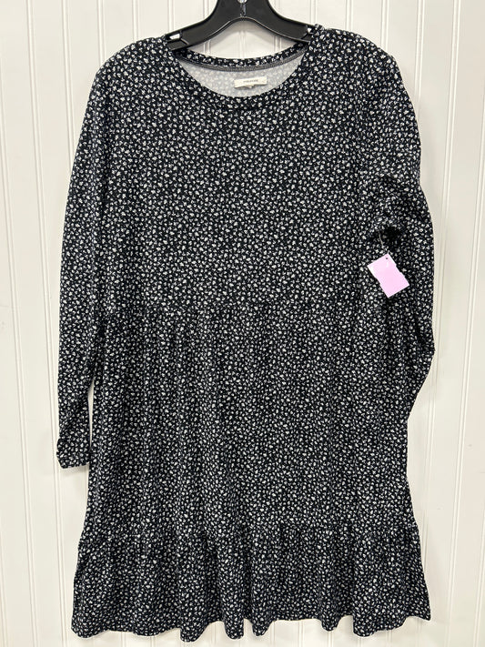 Dress Casual Midi By Mavi In Black, Size:Xl