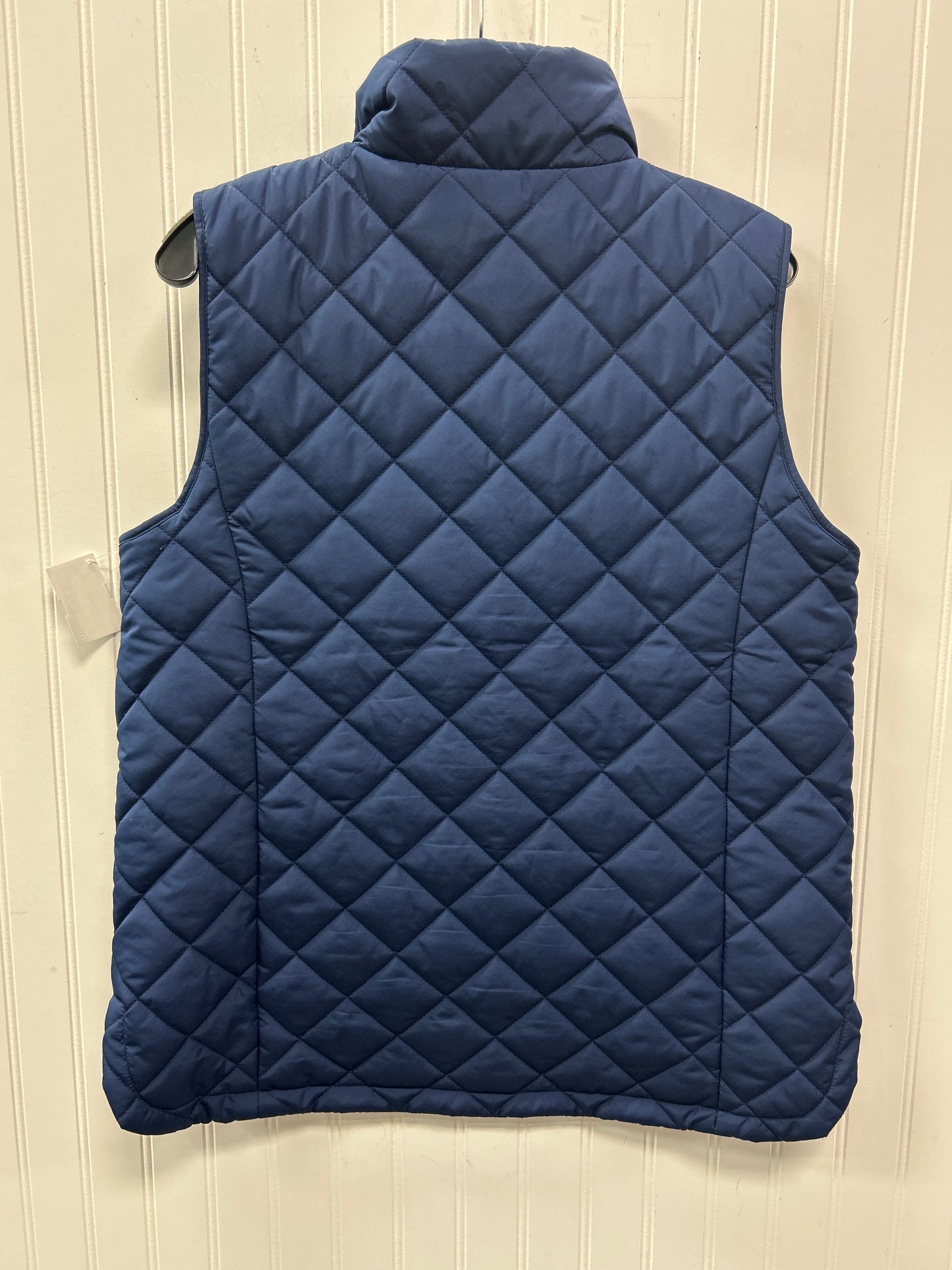 Vest Puffer & Quilted By Lands End In Navy, Size:M