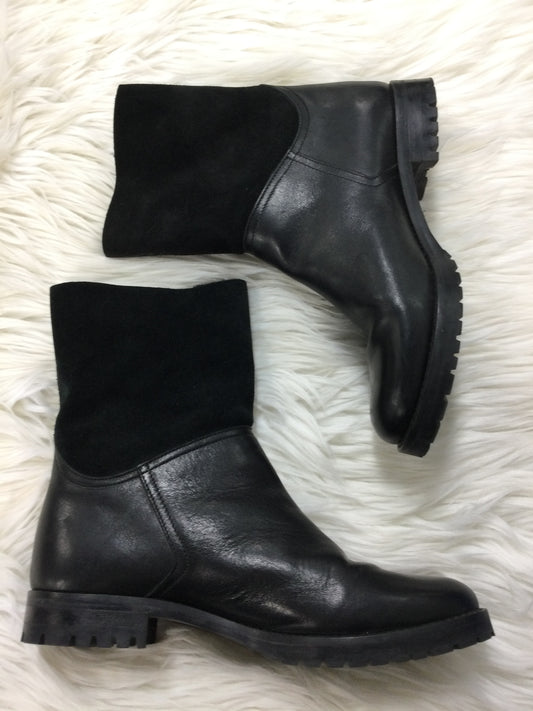Boots Ankle Flats By Cmb In Black, Size:8