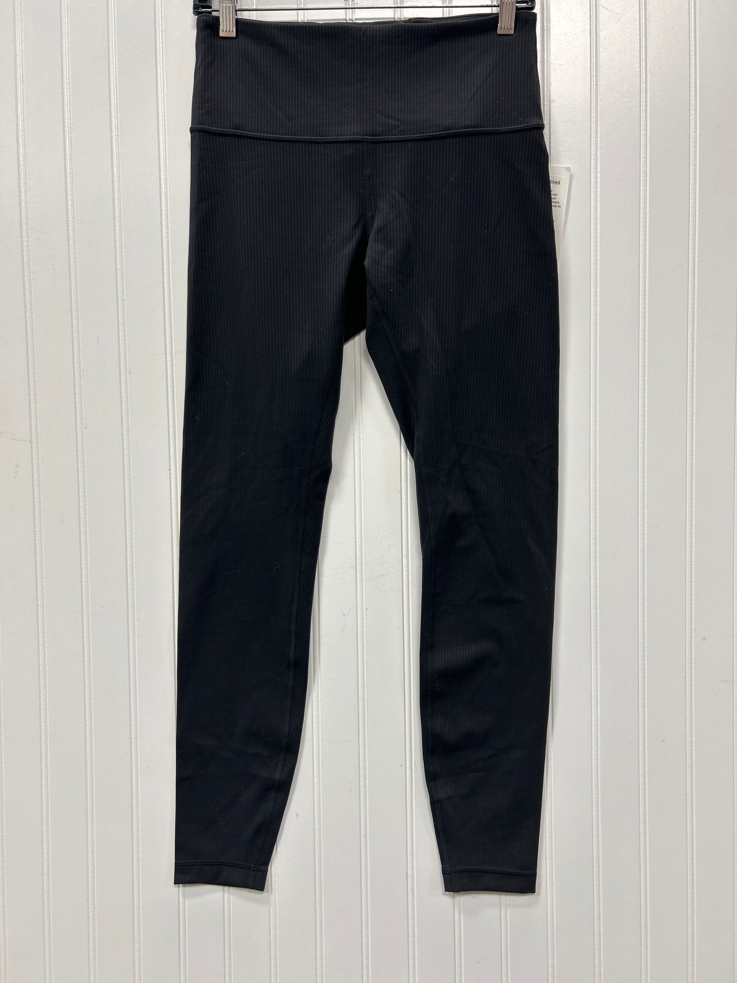 Athletic Leggings By Lululemon In Black, Size:8