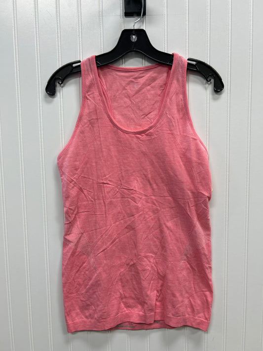 Athletic Tank Top By Sweaty Betty In Pink, Size:L