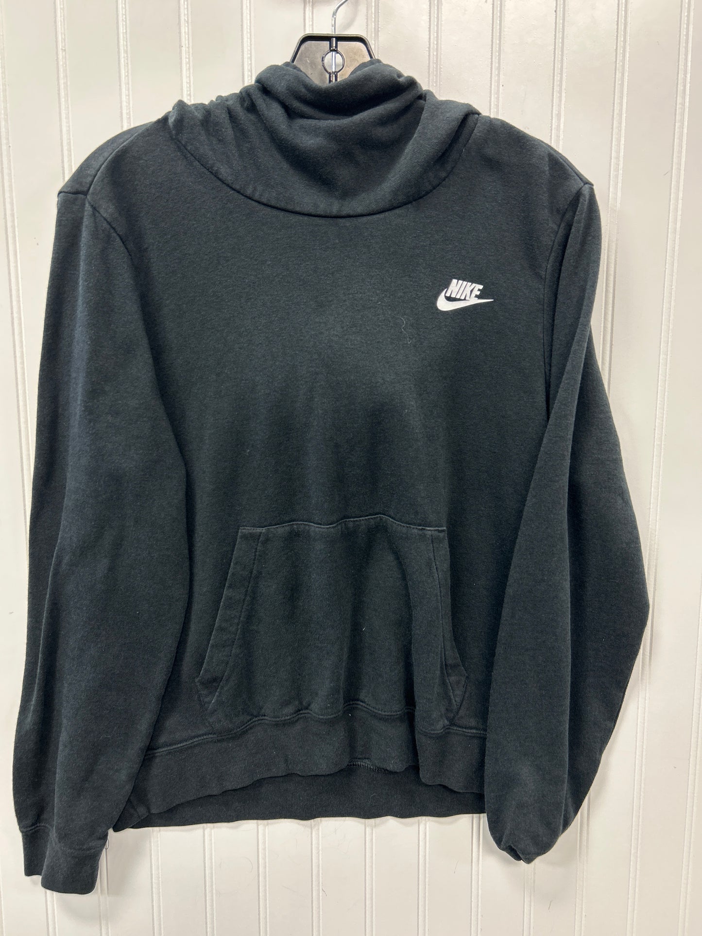 Sweatshirt Hoodie By Nike Apparel In Black, Size:M