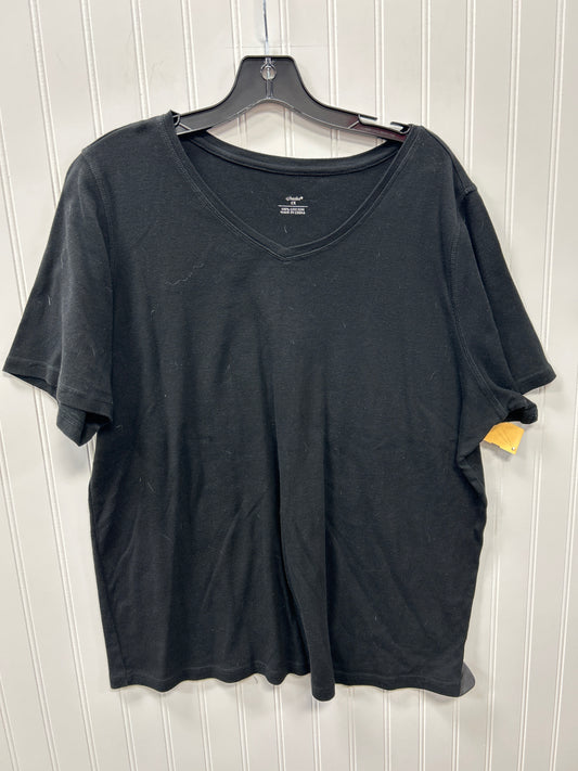 Top Ss Basic By Cj Banks In Black, Size:1X
