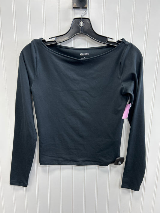 Top Ls By Hollister In Black, Size:S