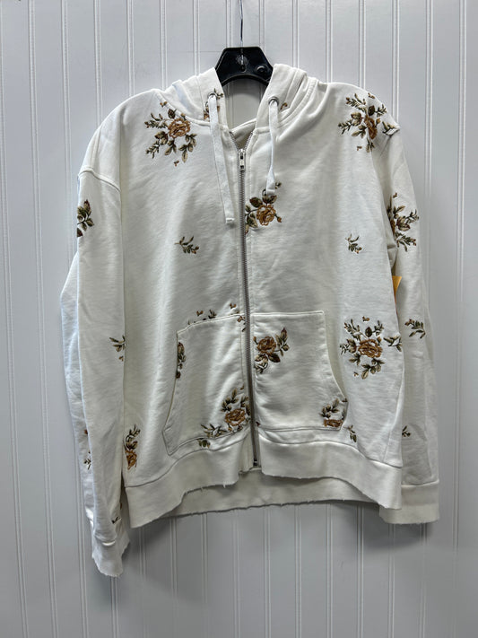 Sweatshirt Hoodie By Cmc In White, Size:Xl