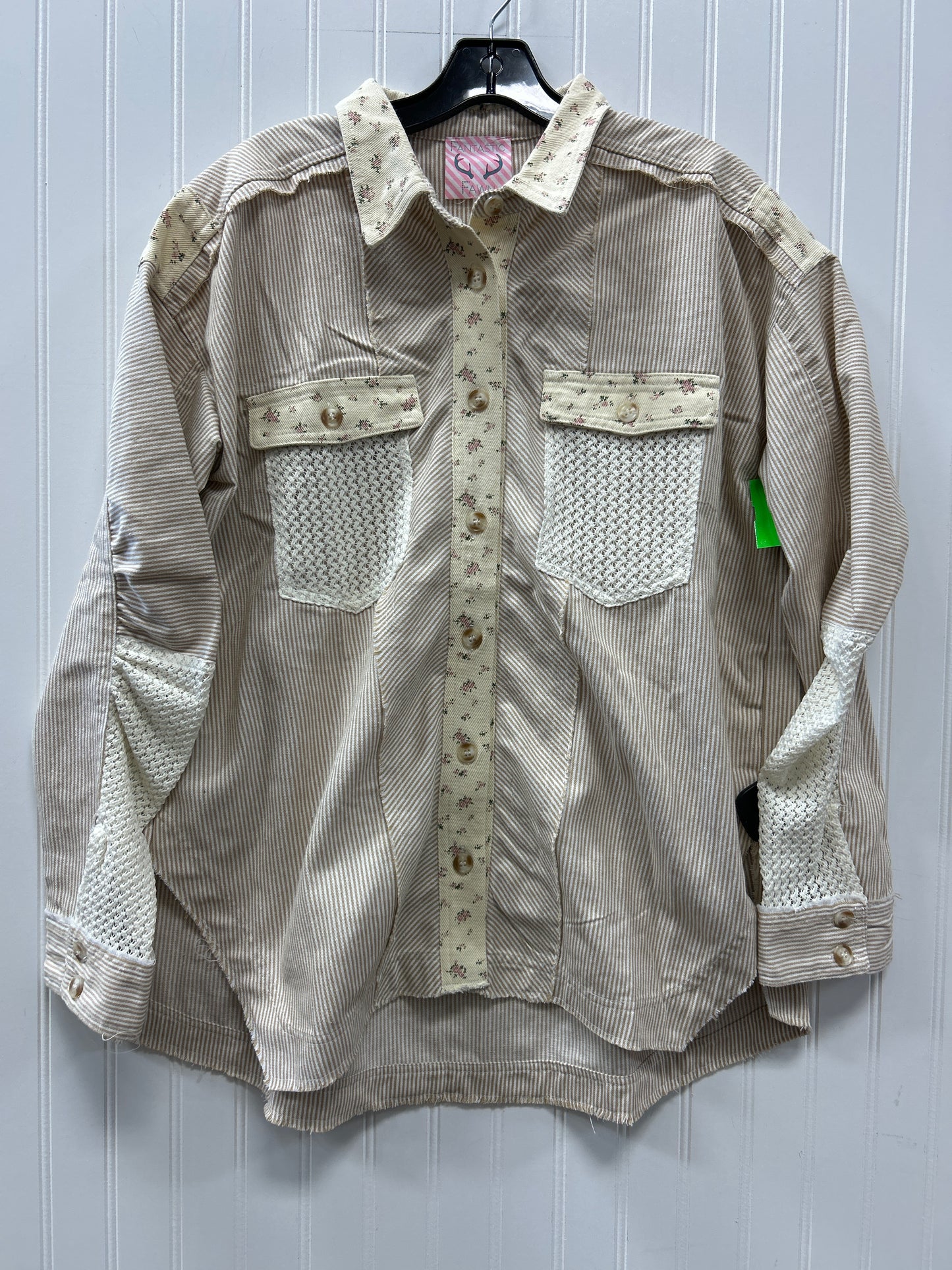 Jacket Other By Fantastic Fawn In Multi, Size:S