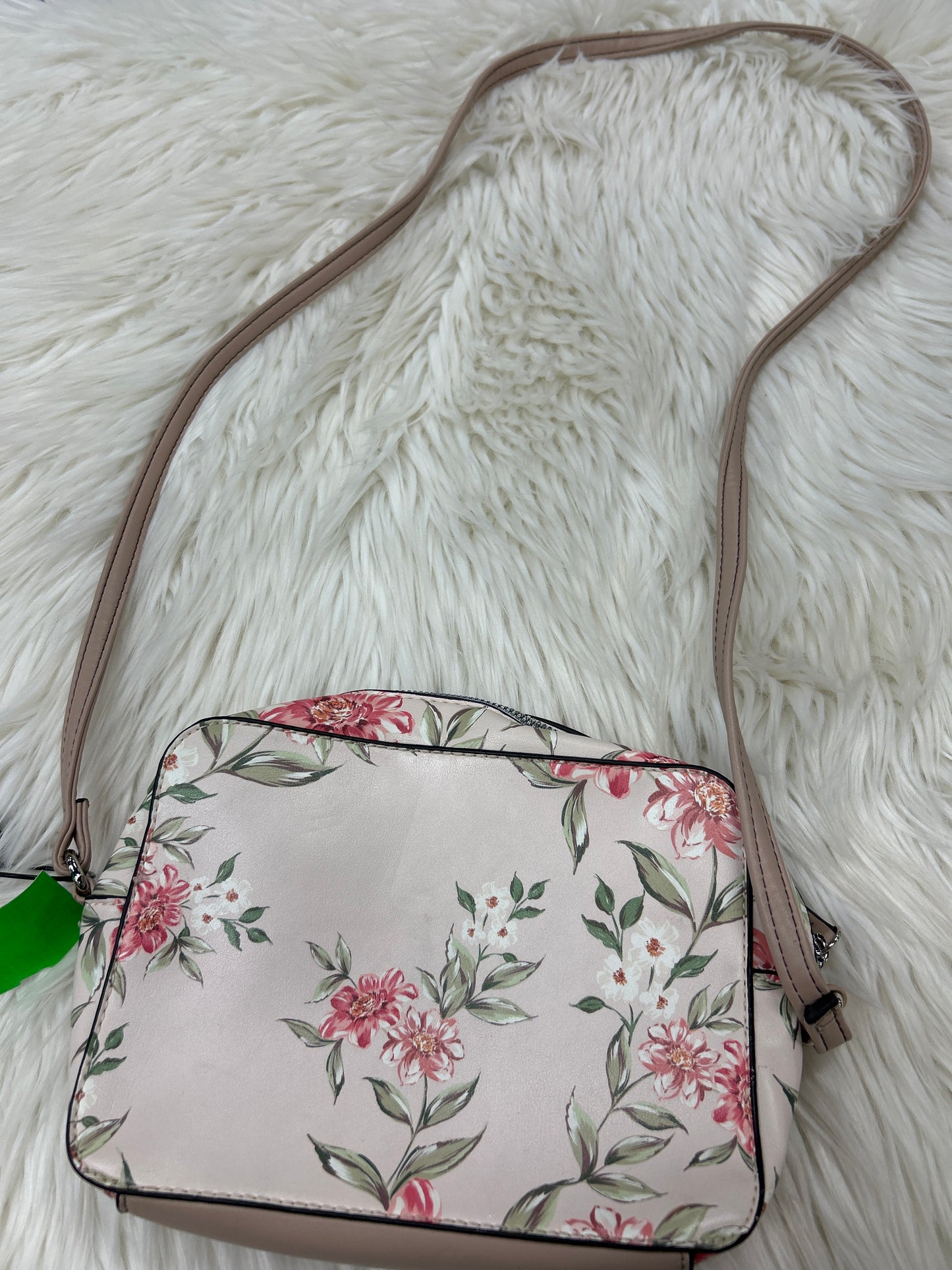 Crossbody By Nine West In Floral Print, Size:Medium