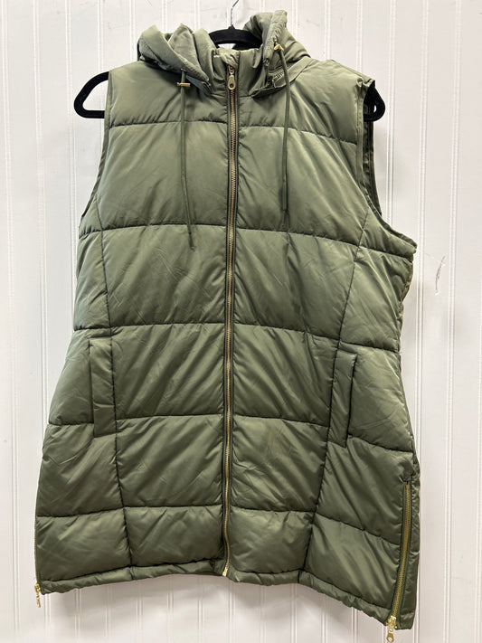 Vest Puffer & Quilted By Maurices In Green, Size:L