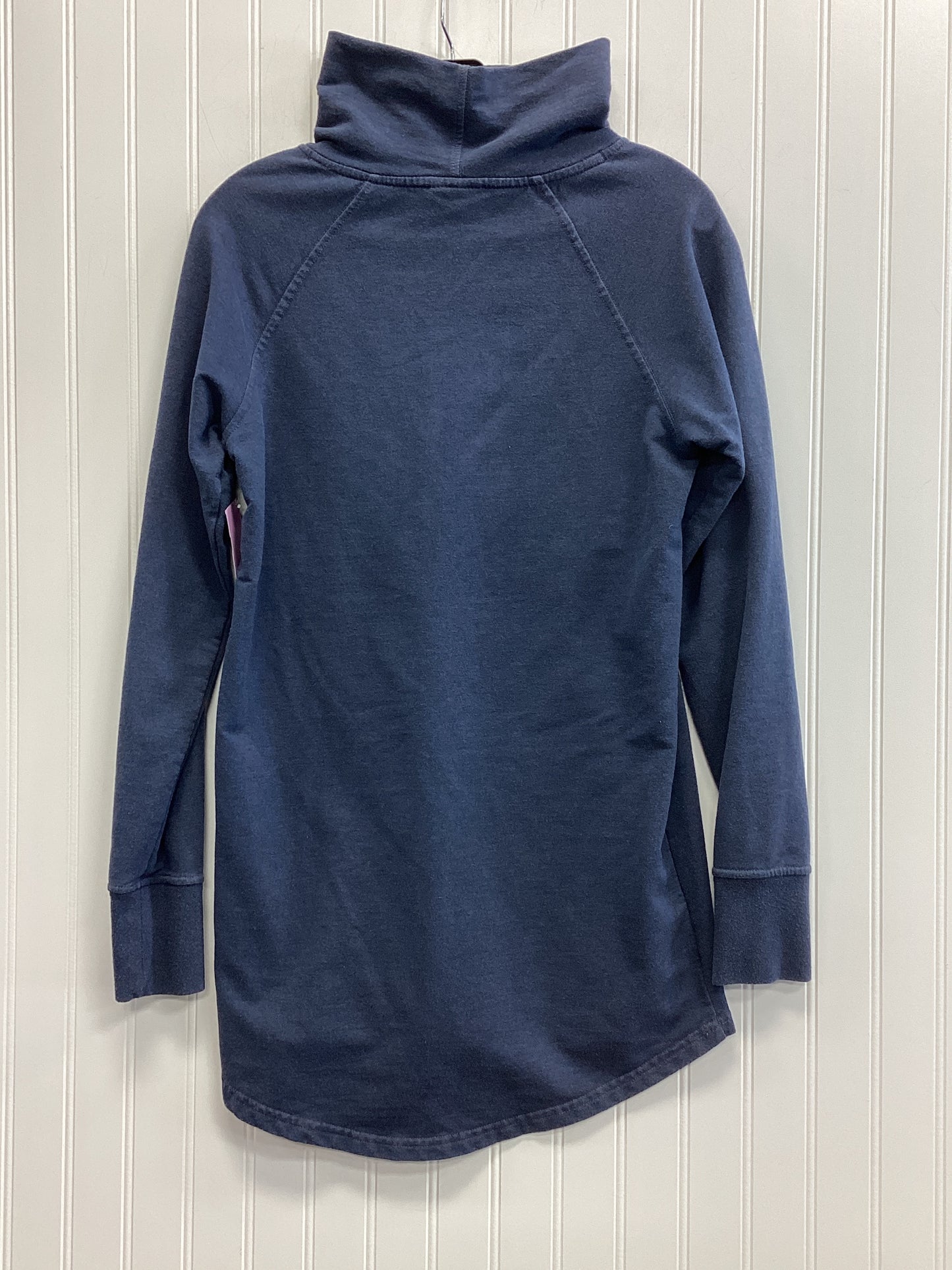 Athletic Top Ls Collar By Patagonia In Navy, Size:S