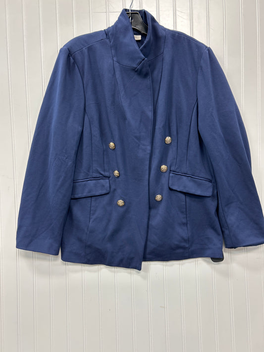 Blazer By On 34Th In Navy, Size:Xl