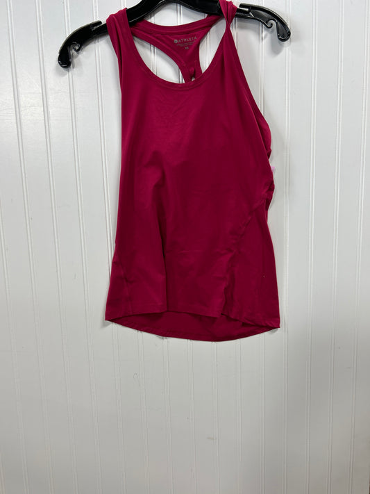 Athletic Tank Top By Athleta In Pink, Size:Xs