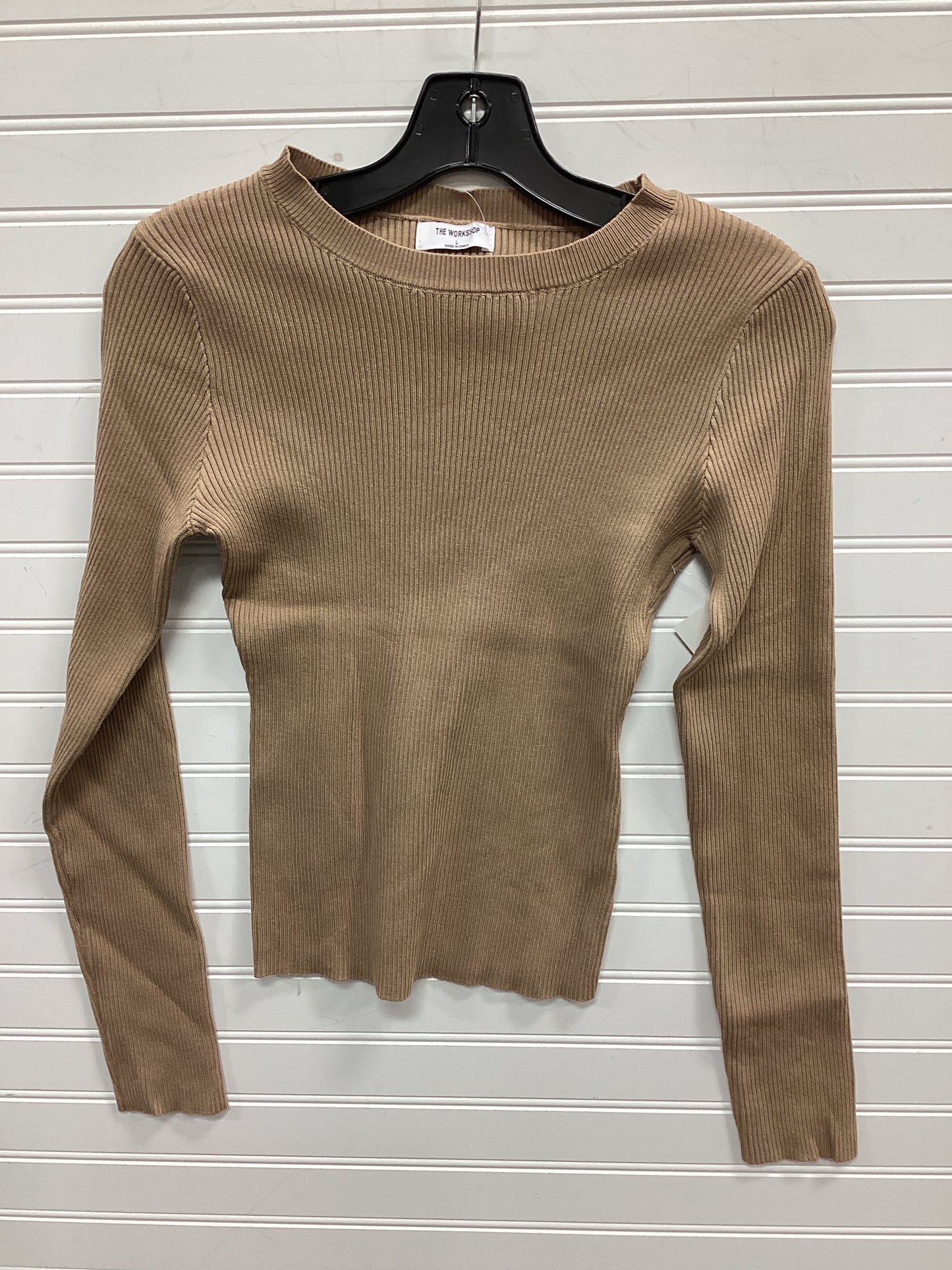 Top Ls By Workshop In Tan, Size:L
