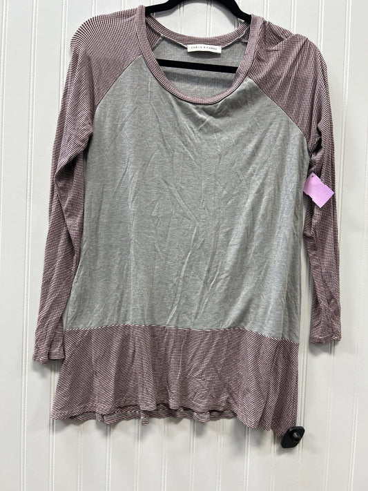 Top Ls By Chris And Carol In Grey, Size:M