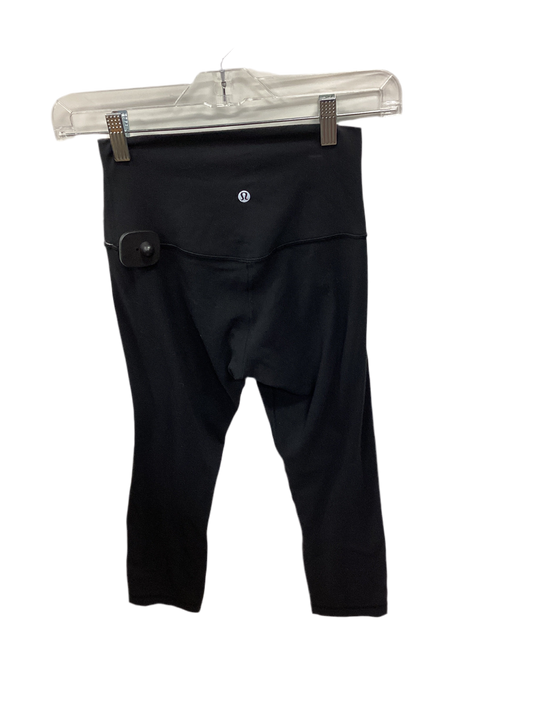 Athletic Leggings By Lululemon In Black, Size:4