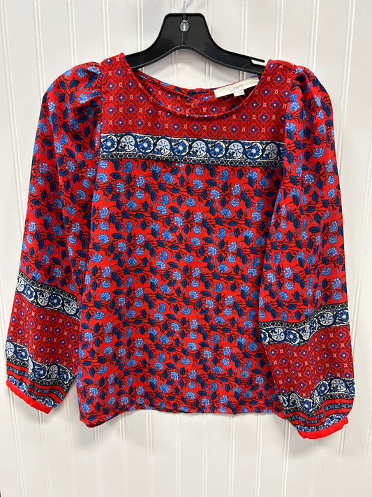 Top Ls By Loft In Red, Size:Sp