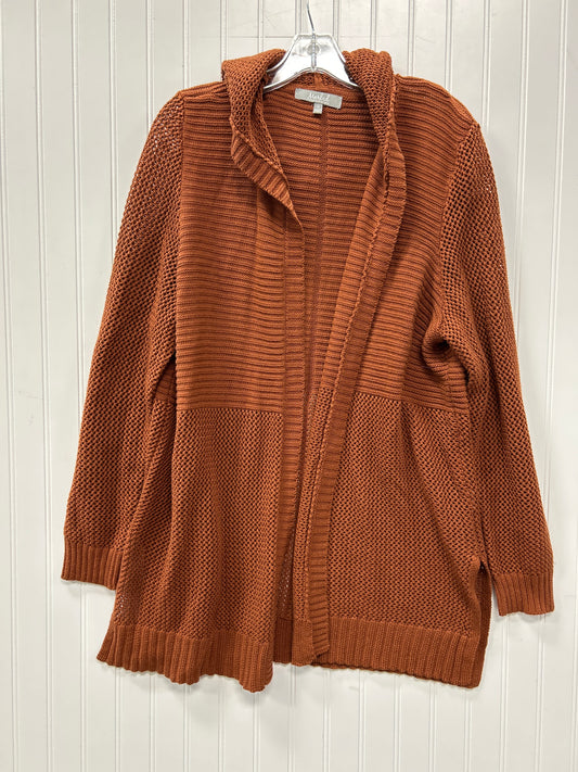 Sweater Cardigan By Marled In Orange, Size:1X