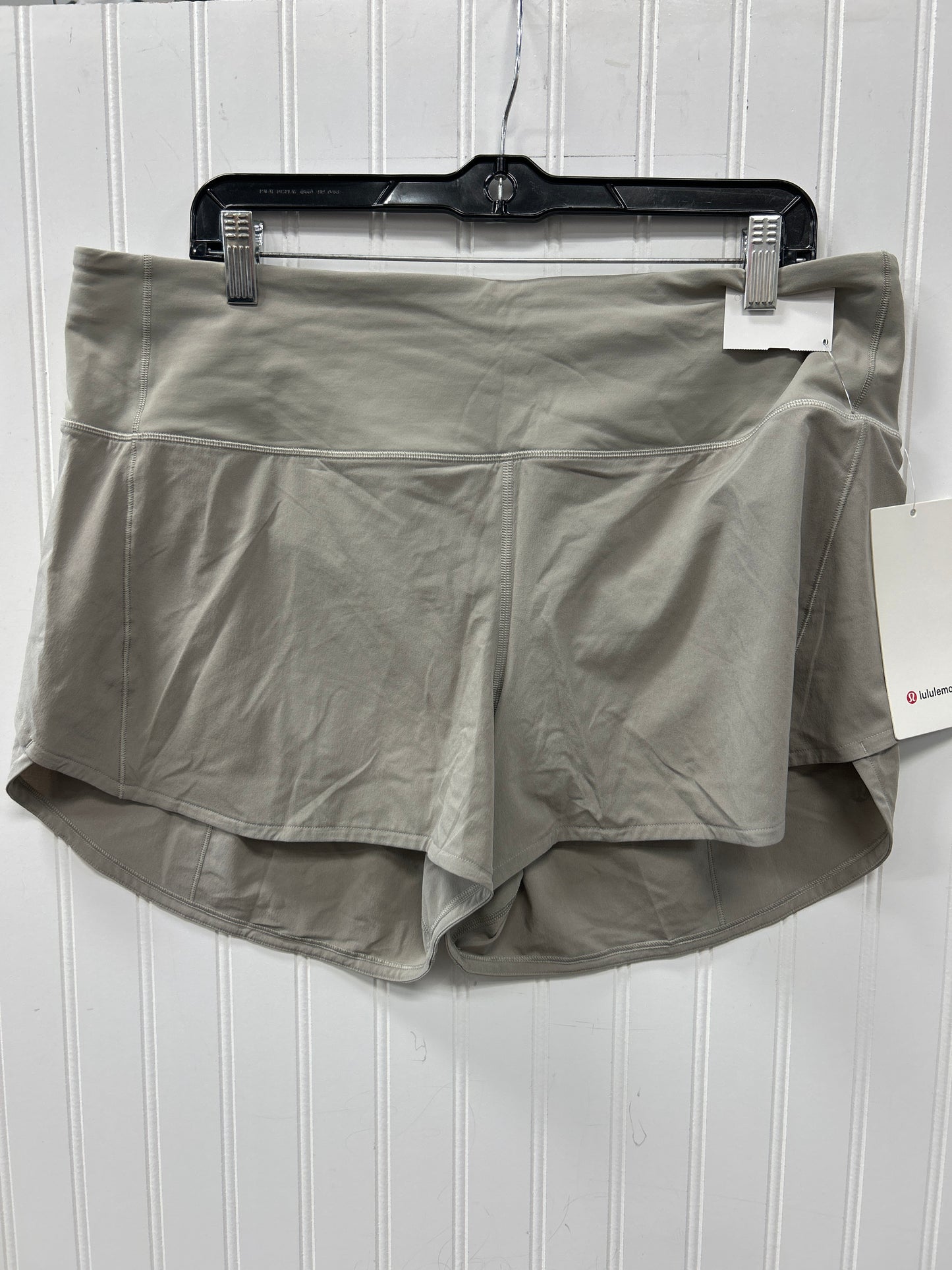 Athletic Shorts By Lululemon In Beige, Size:14