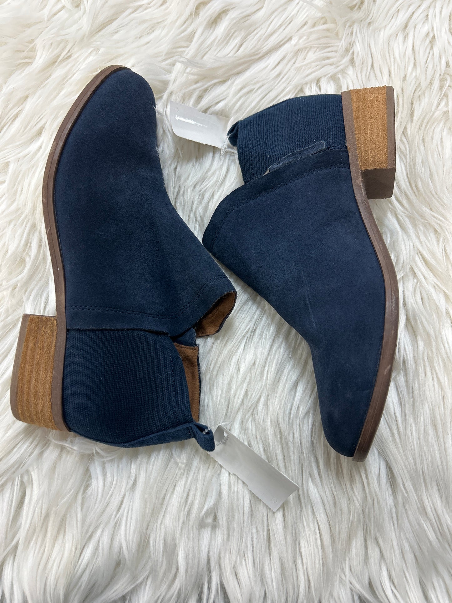 Shoes Heels Block By Toms In Blue, Size:7.5