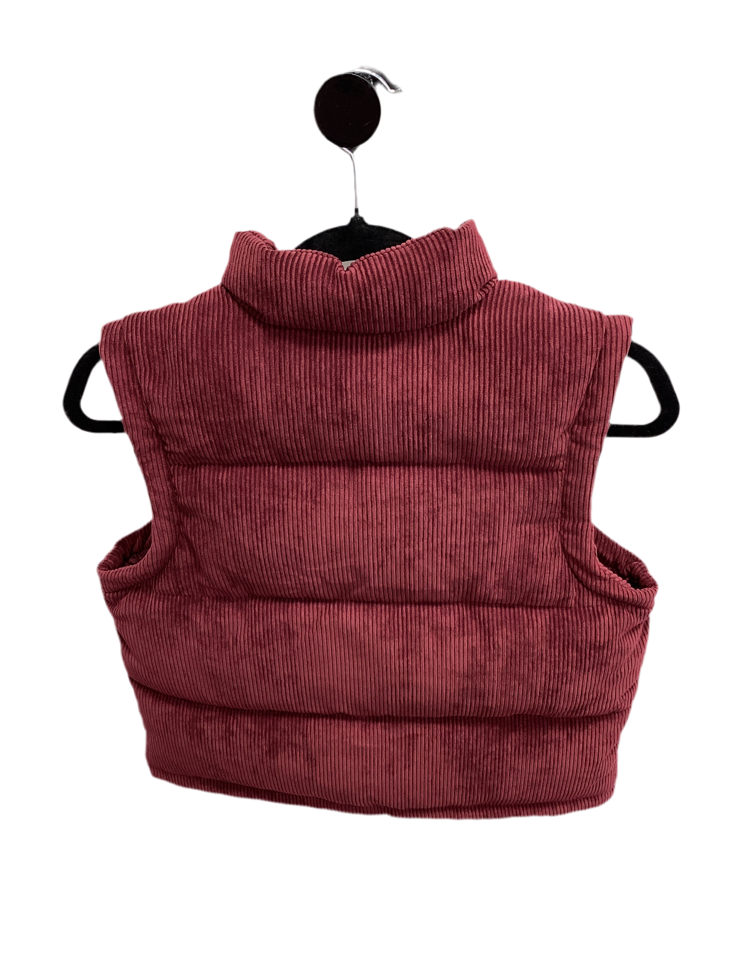 Vest Puffer & Quilted By Maurices In Maroon, Size:S