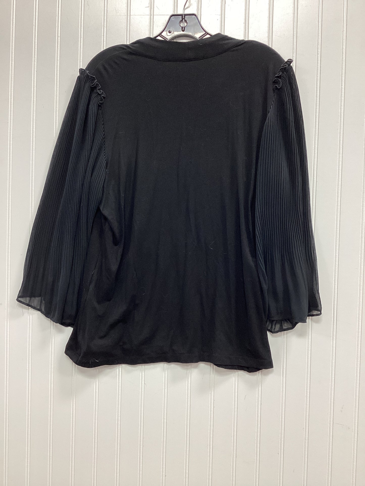 Top Ls By Chicos In Black, Size:L