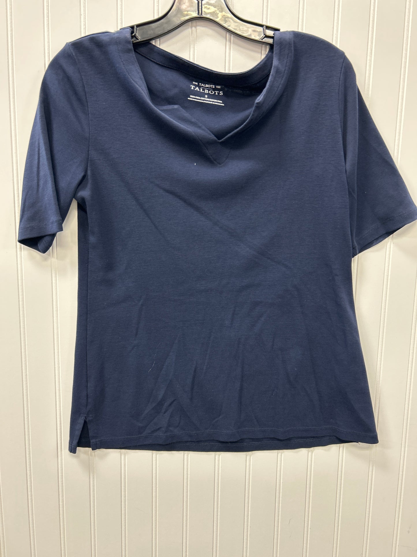 Top Ss By Talbots In Navy, Size:S