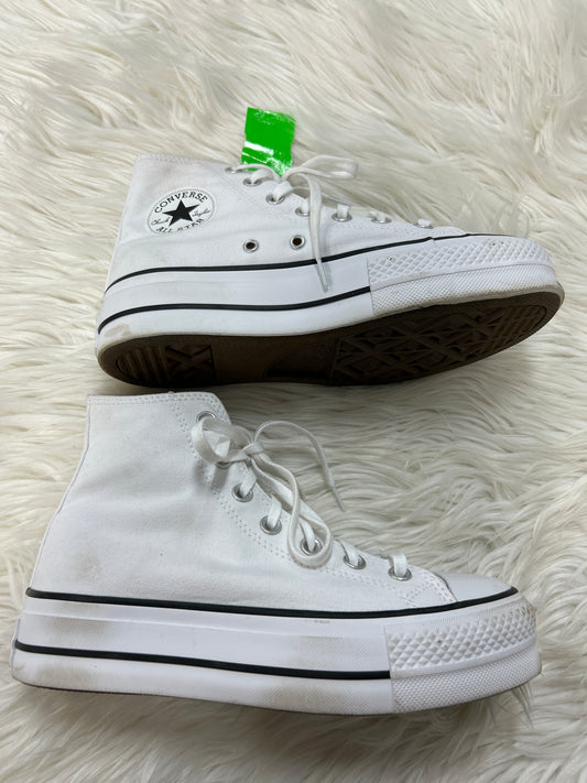 Shoes Sneakers Platform By Converse In White, Size:7