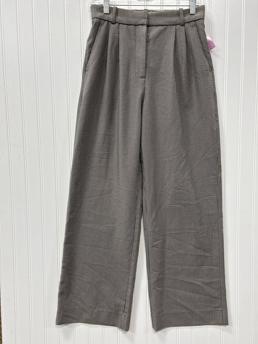 Pants Dress By Abercrombie And Fitch In Plaid Pattern, Size:4