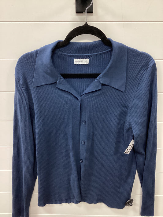 Top Ls By Nine West In Blue, Size:1X