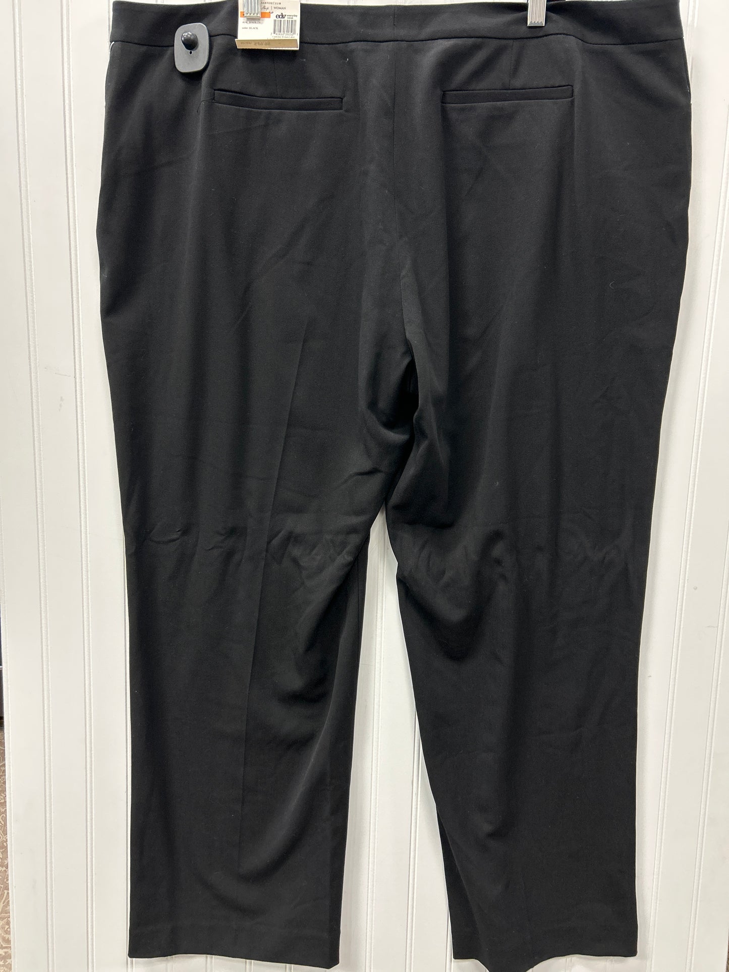 Pants Dress By Charter Club In Black, Size:24