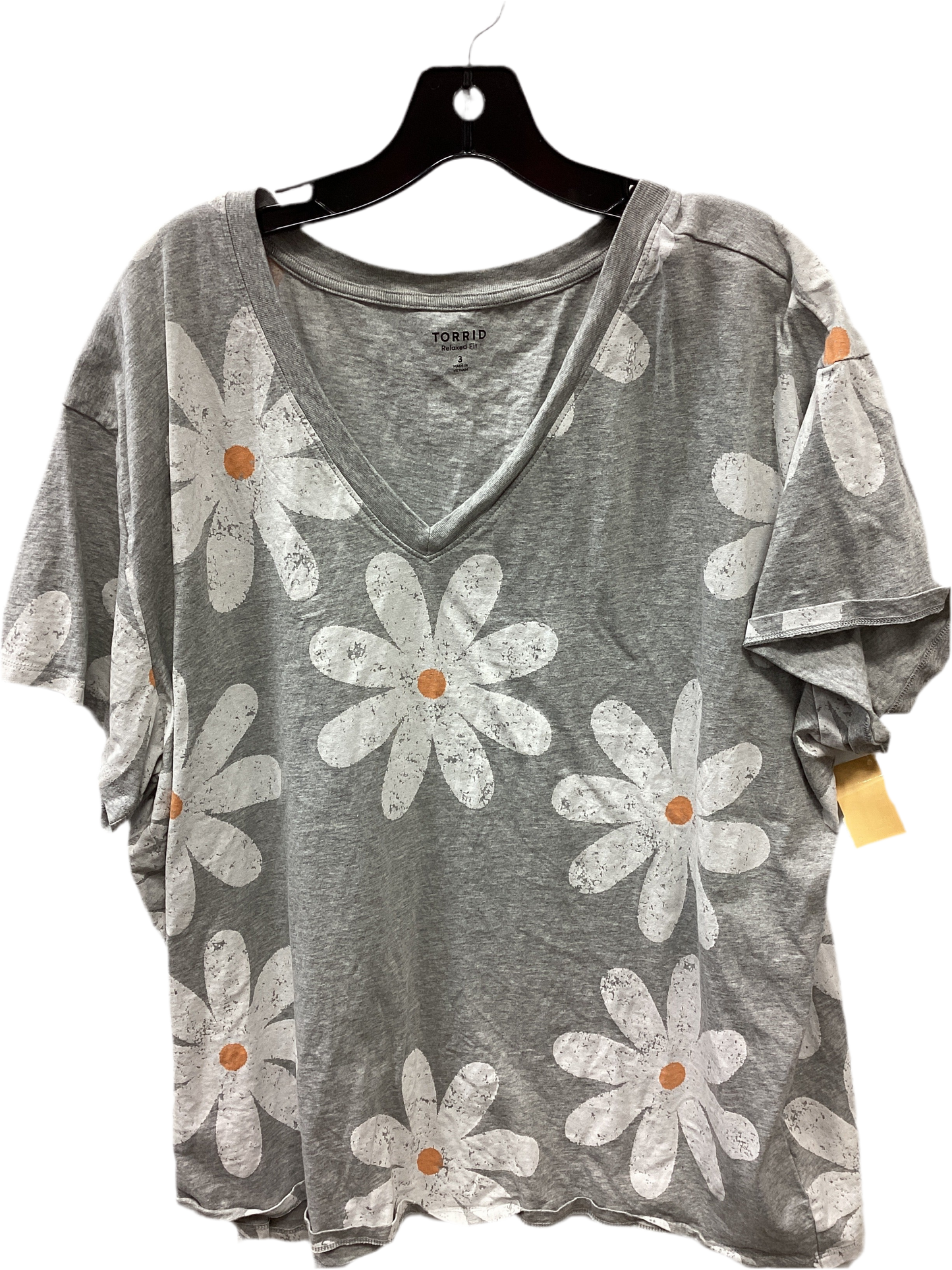 Top Ss By Torrid In Grey, Size:3X