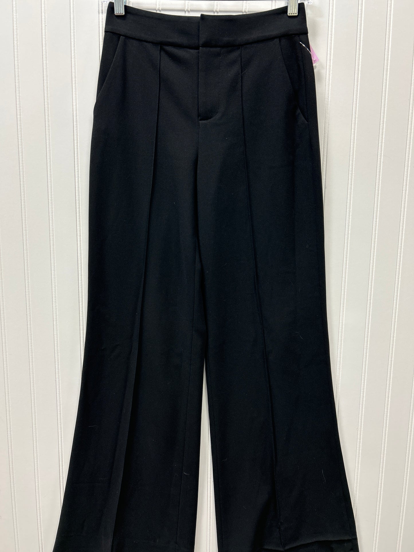 Pants Designer By Alice + Olivia In Black, Size:0