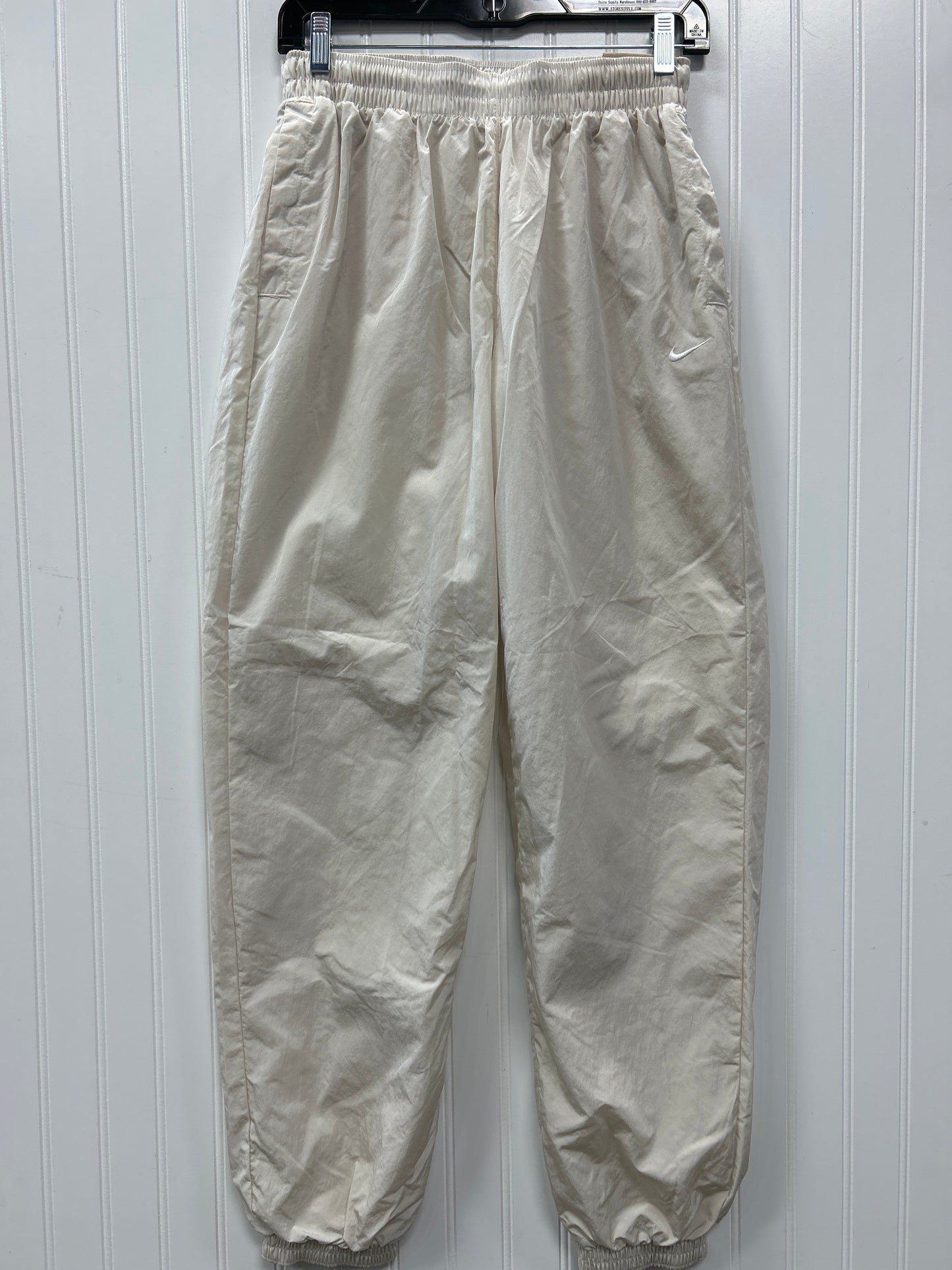Athletic Pants By Nike Apparel In Cream, Size:Xs