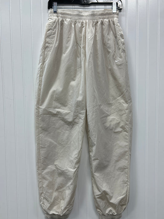Athletic Pants By Nike Apparel In Cream, Size:Xs