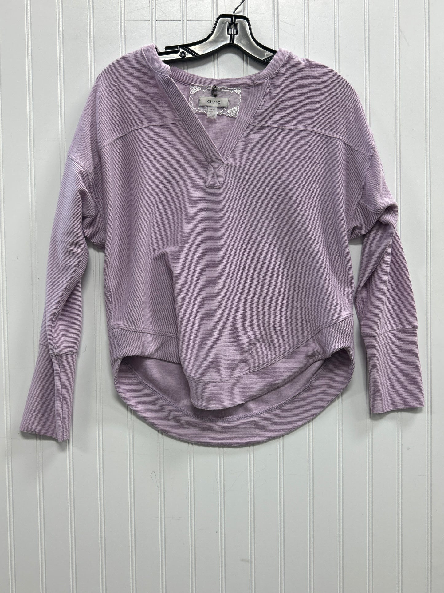Top Ls By Cupio In Purple, Size:S