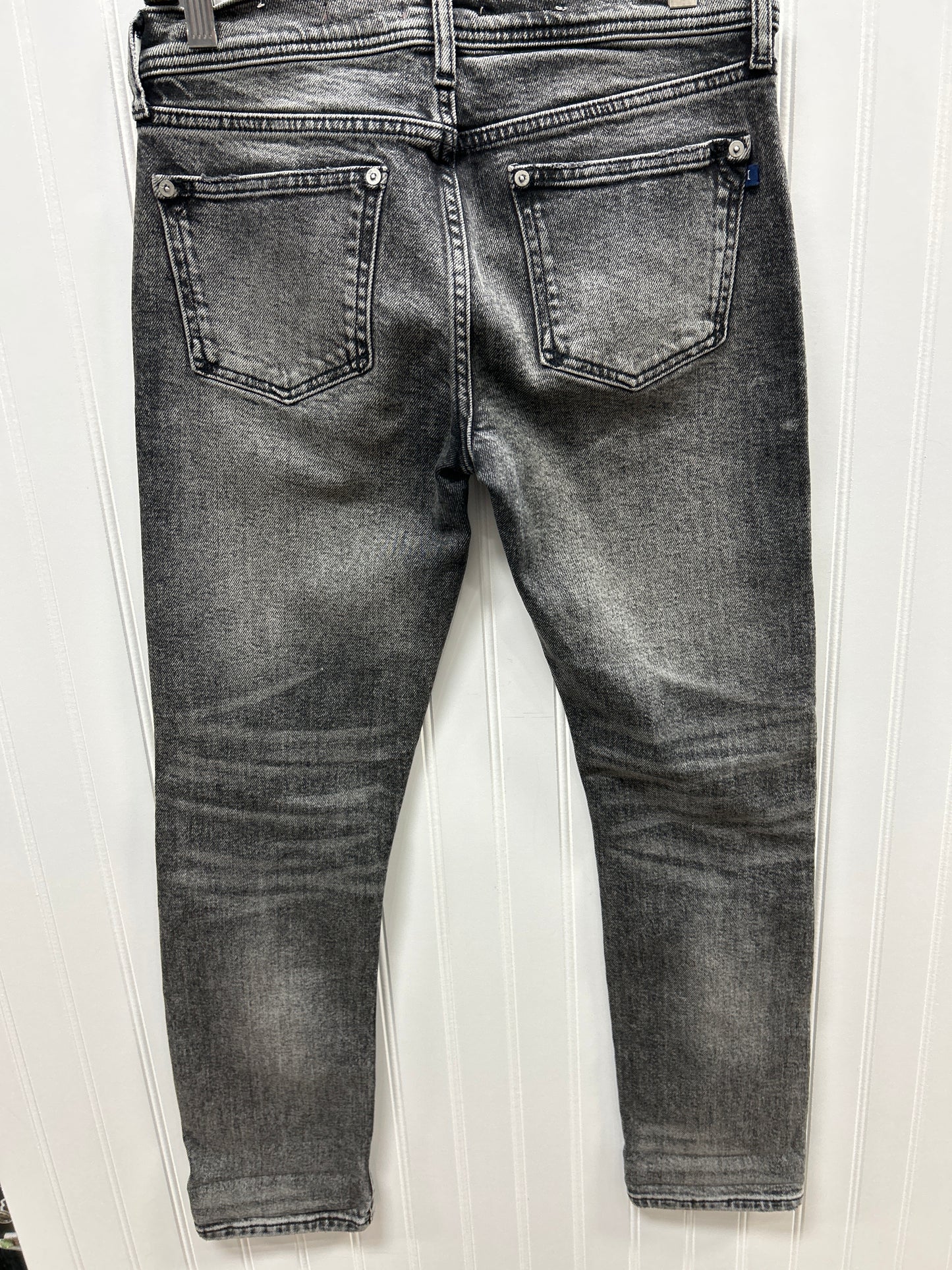 Jeans Skinny By Pilcro In Black Denim, Size:2