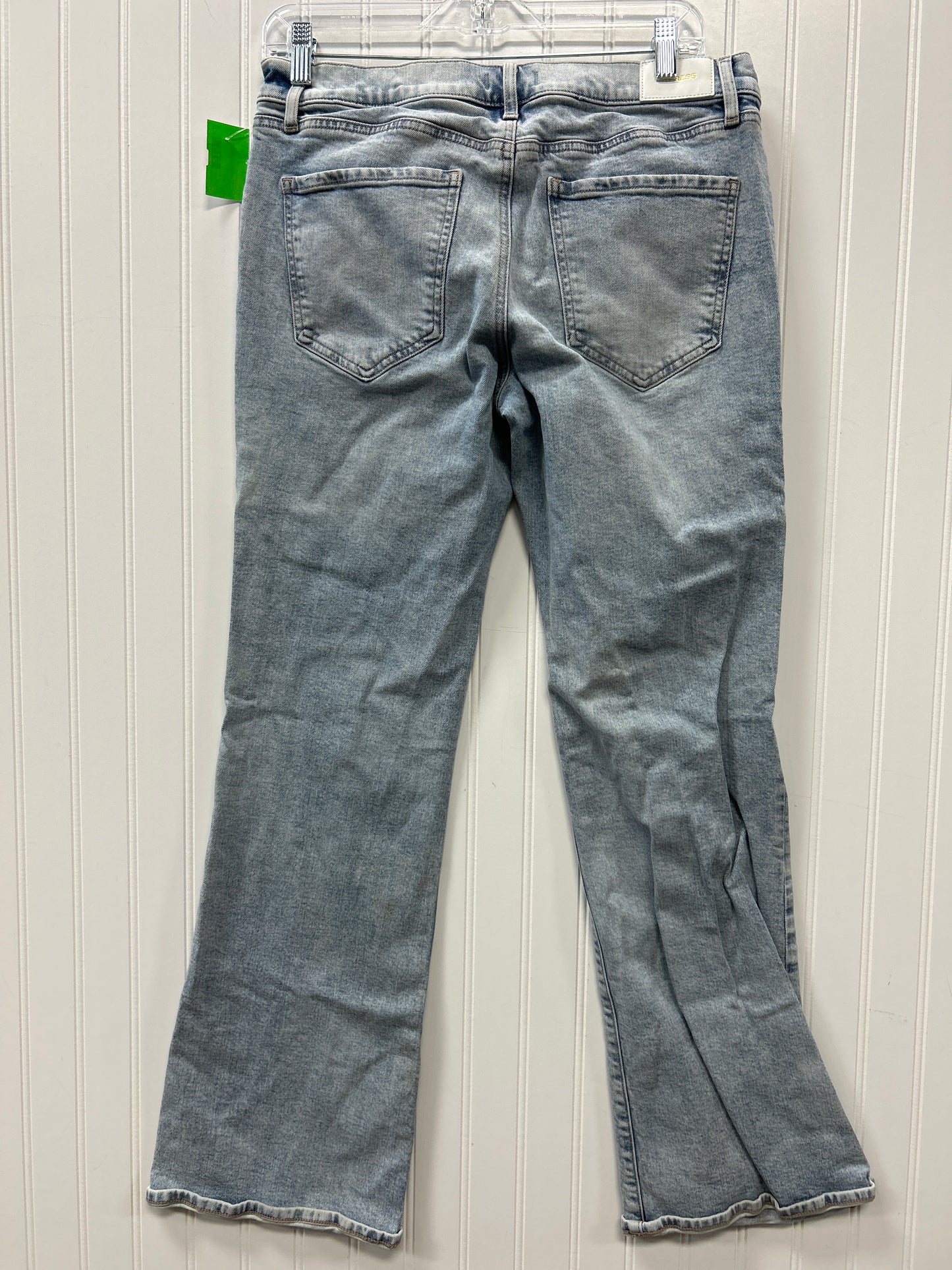 Jeans Flared By Express In Blue Denim, Size:10