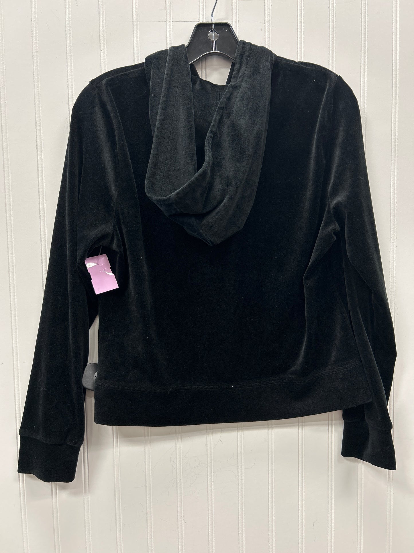 Sweatshirt Hoodie By Juicy Couture In Black, Size:L