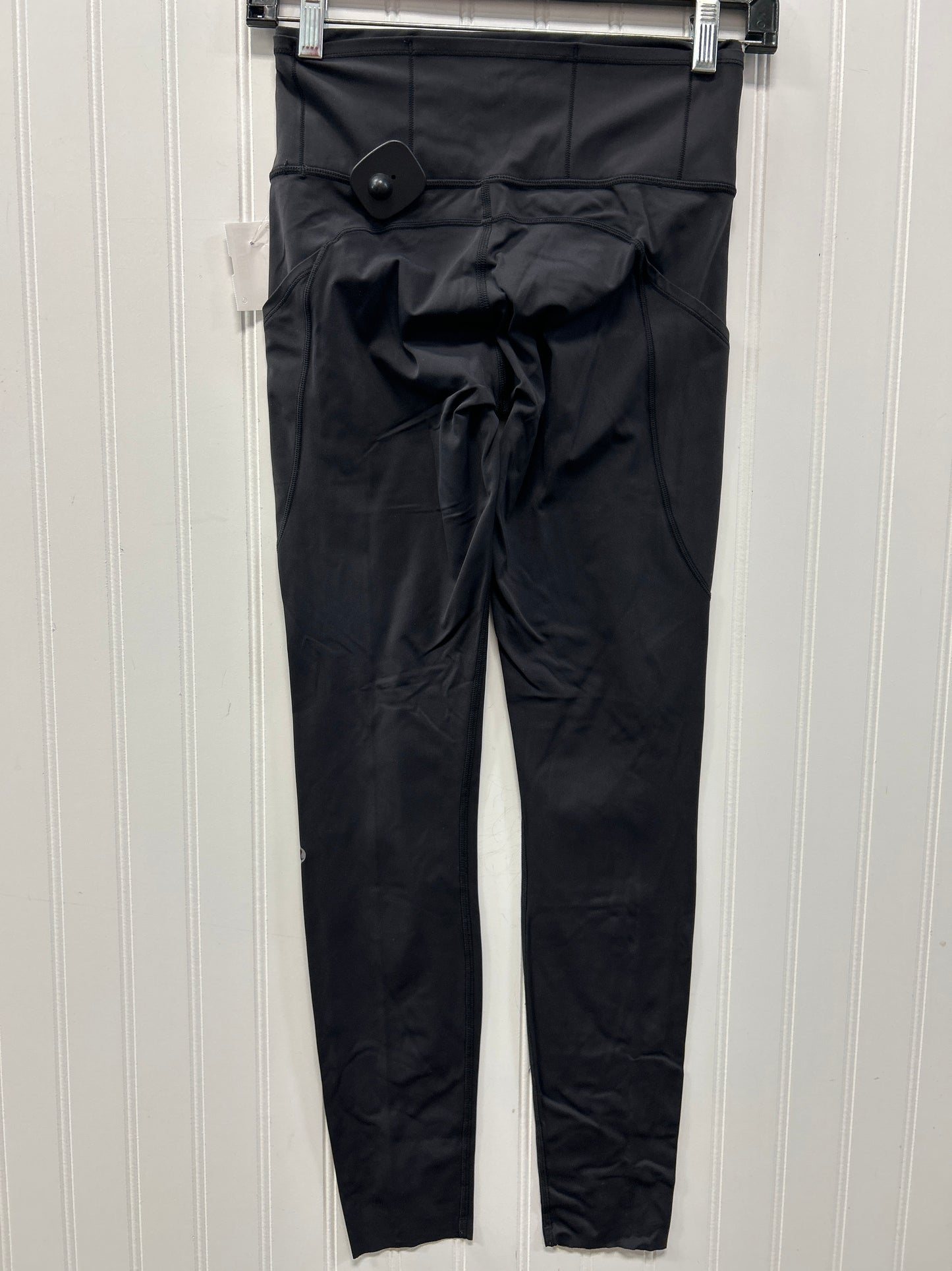 Athletic Leggings By Lululemon In Black, Size:4