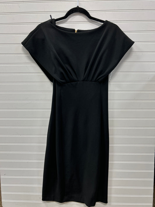 Dress Casual Midi By Calvin Klein In Black, Size:6