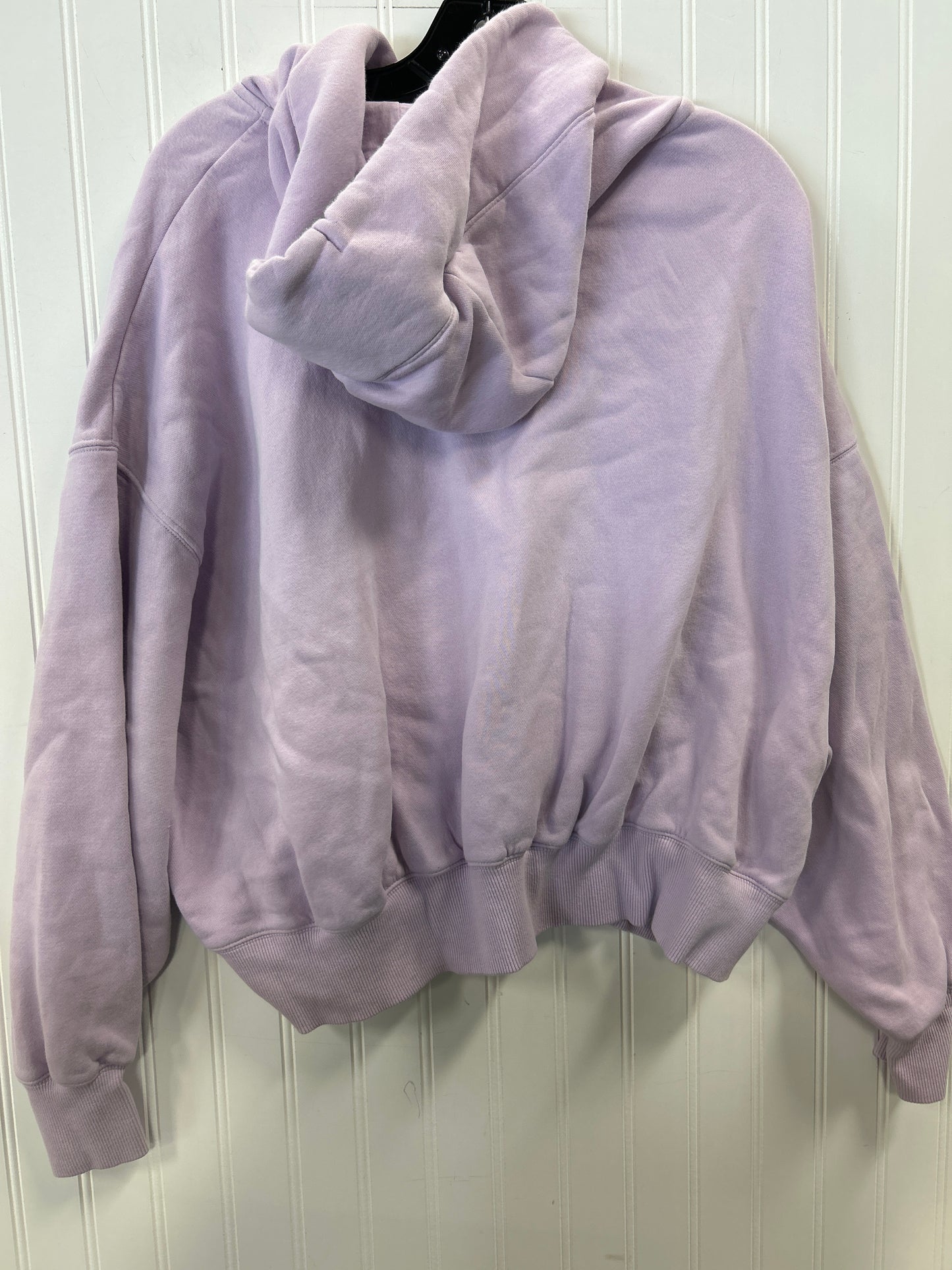 Athletic Sweatshirt Hoodie By Nike Apparel In Purple, Size:S