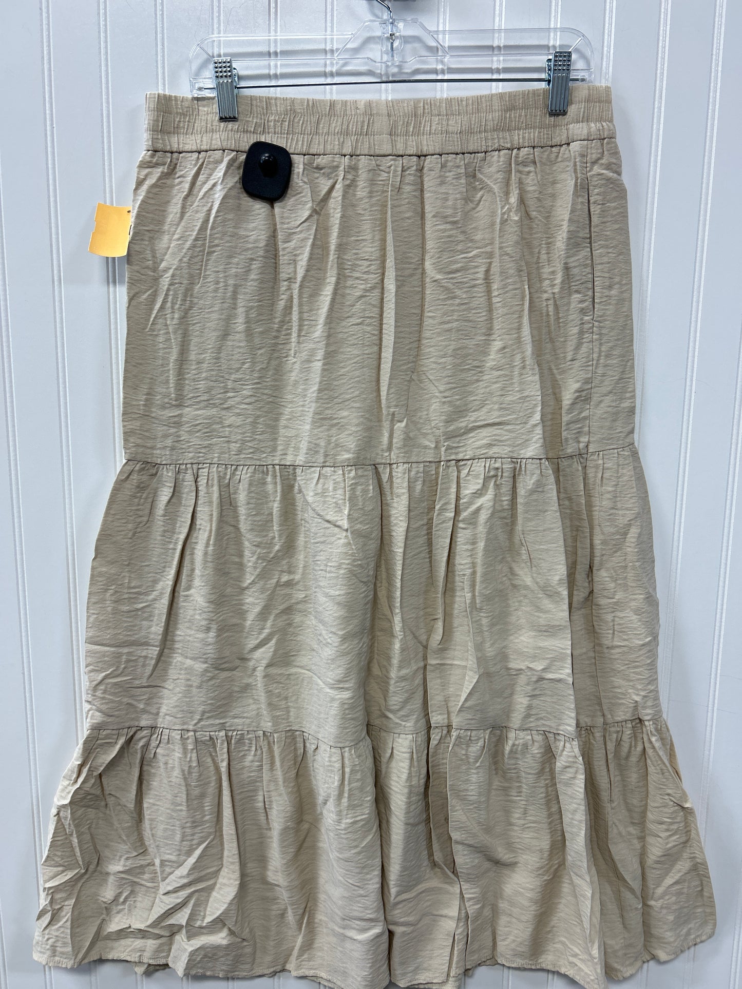 Skirt Maxi By Jules & Leopold In Cream, Size:L