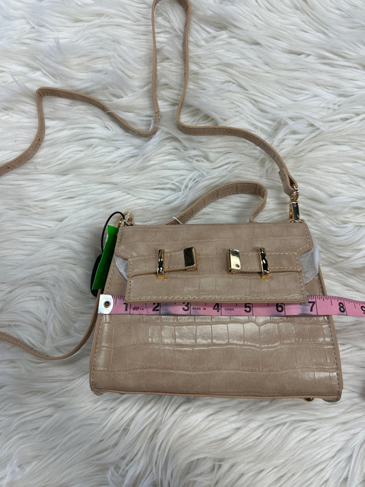 Handbag By Urban Expressions In Tan, Size:Small