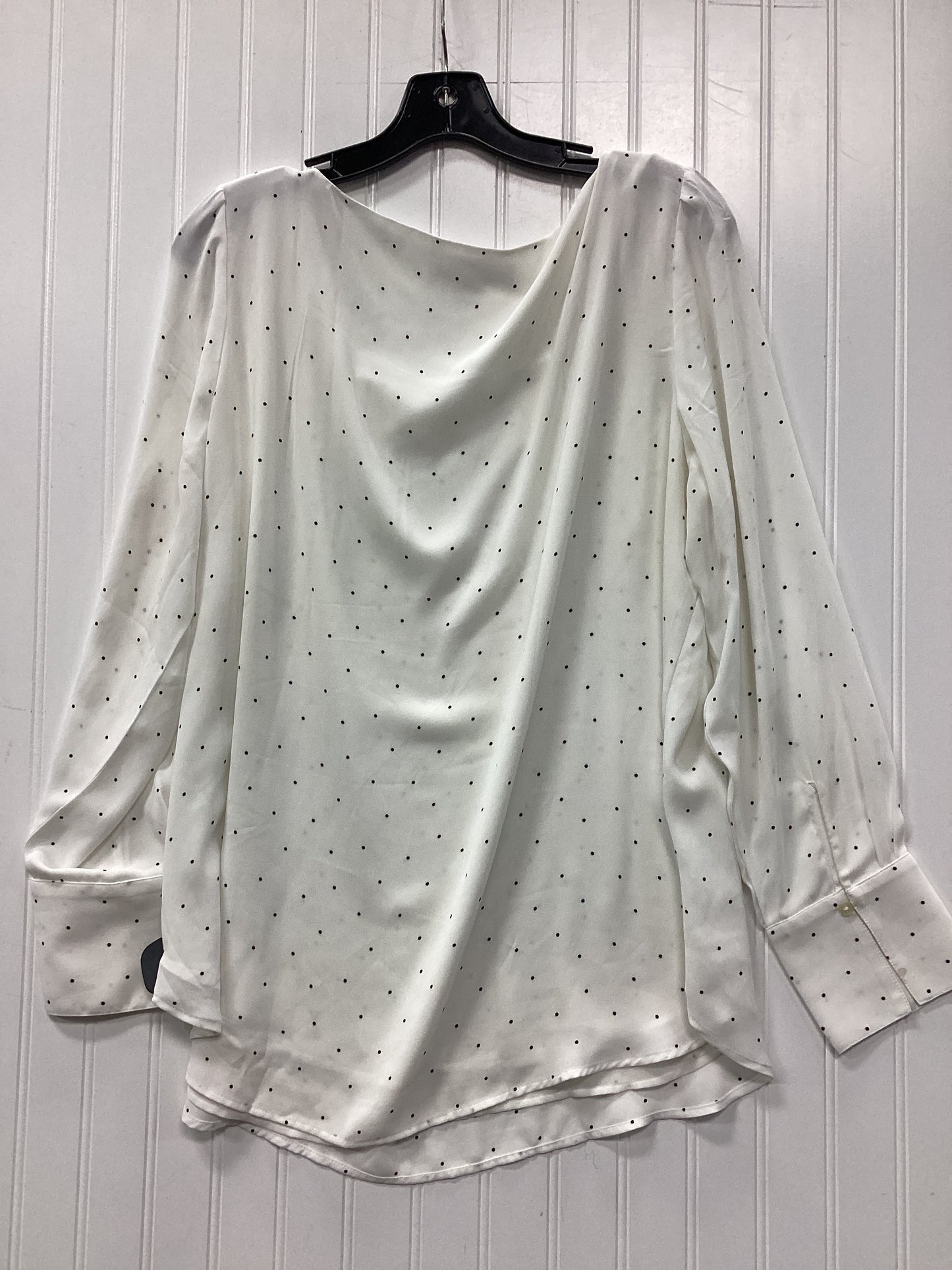 Top Ls By Loft In Cream, Size:Xl