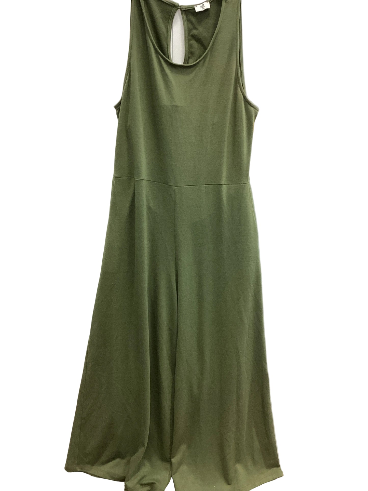 Jumpsuit By Cmc In Green, Size:1X