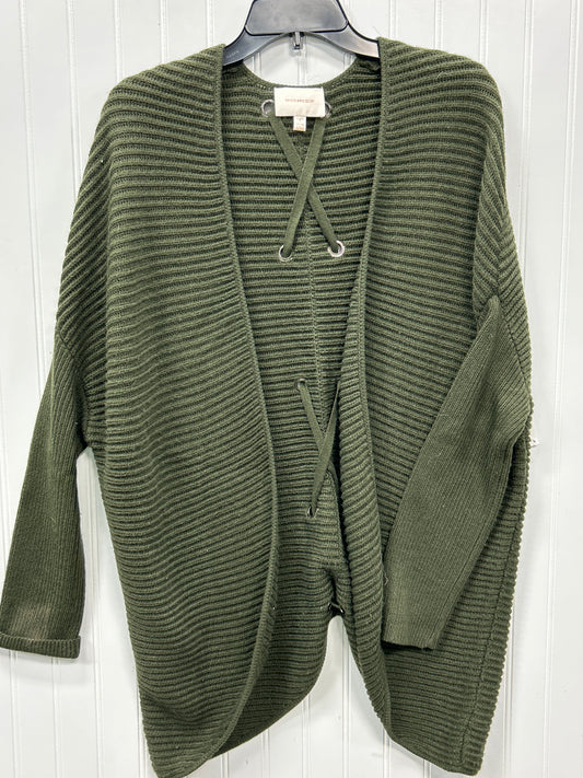 Sweater Cardigan By Skies Are Blue In Green, Size:M