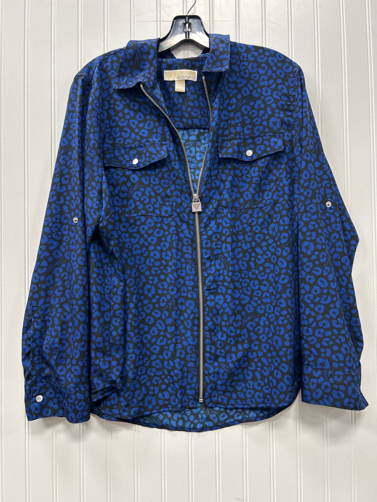 Top Ls By Michael By Michael Kors In Navy, Size:Xl