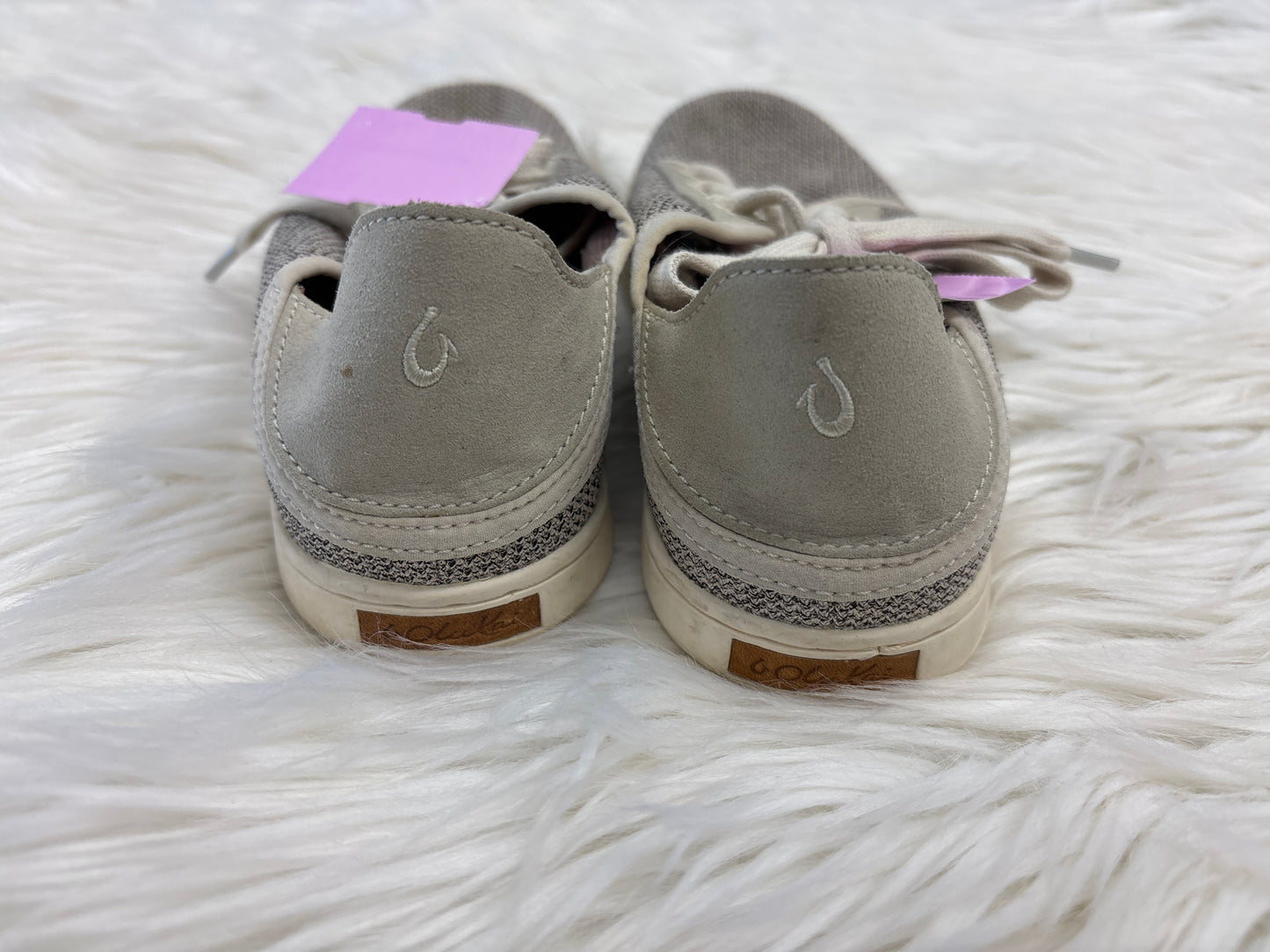Shoes Flats By Oli & Hali In Grey, Size:6.5