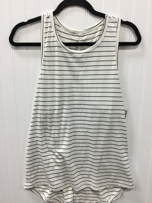 Athletic Tank Top By Old Navy In Black & White, Size:M